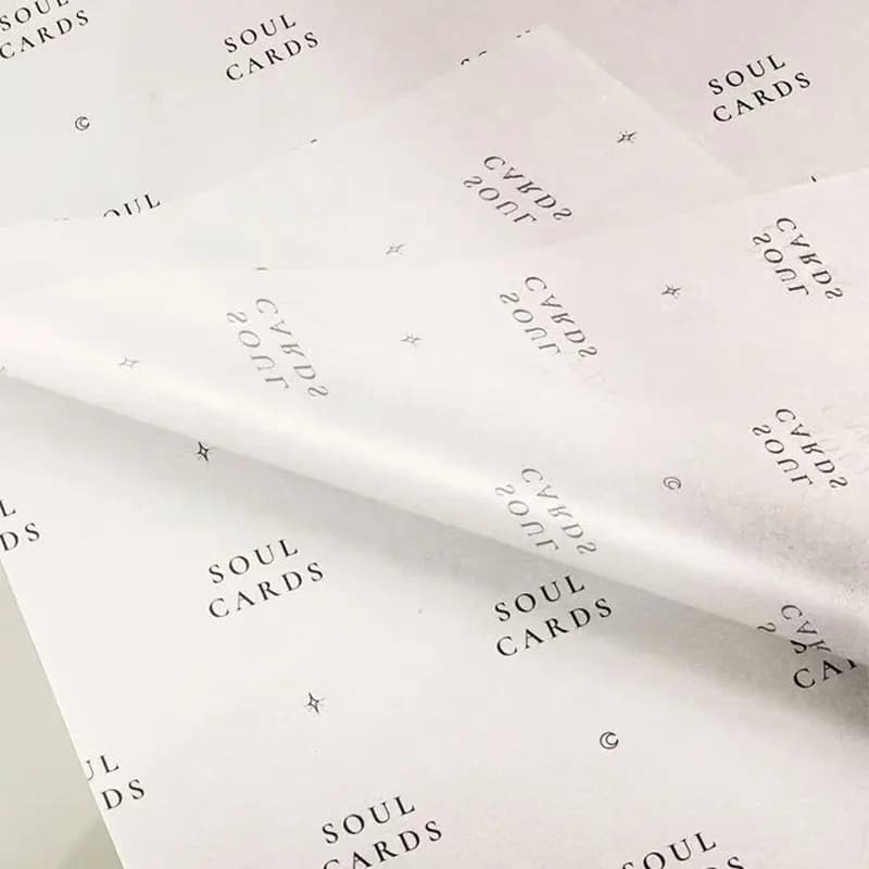 Papier d'emballage cadeau personnalisé avec logo, papier d'emballage pour bouquets, vêtements, bijoux, bonbons, impression de marque, papier d'emballage pour boîte cadeau
