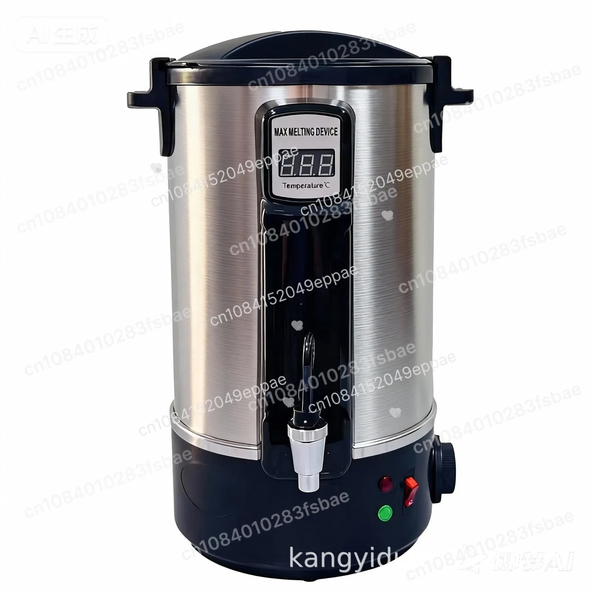 Fondeur de cire domestique 110V 220V 8L/10L pour la fabrication de bougies, chauffage rapide, haute efficacité