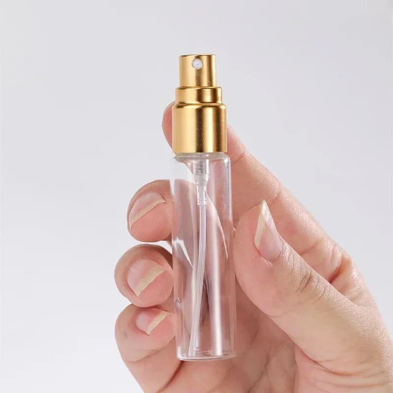Boîtes en papier personnalisables et bouteille de parfum en verre avec emballage d'atomiseur atomiseur de parfum 5/10/15ml