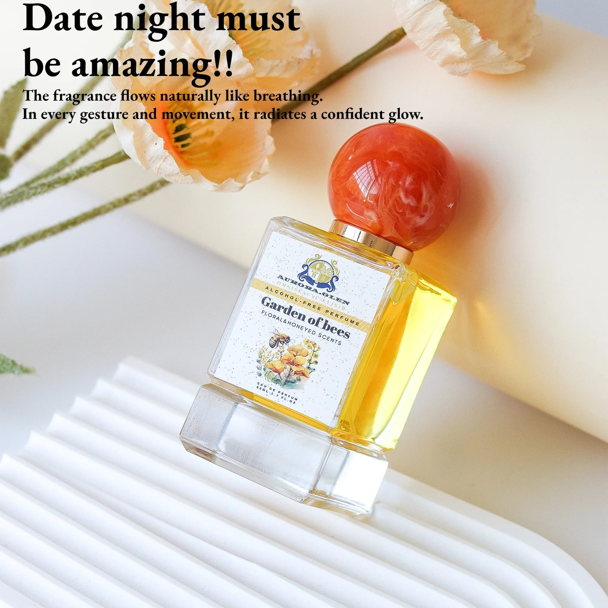Huile de parfum 50 ml la plus vendue pour femmes, florale, fraîche, naturelle, longue durée, huile essentielle, spray corporel, marque originale, haute qualité