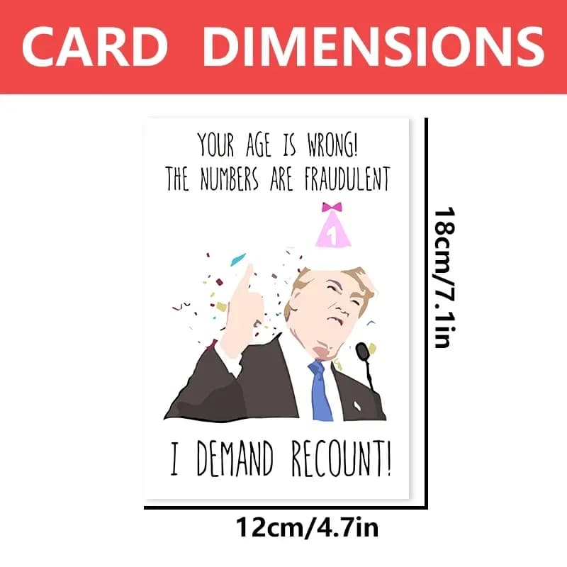 1 carte d'anniversaire amusante, carte à motif créatif, le meilleur cadeau pour les amis et la famille