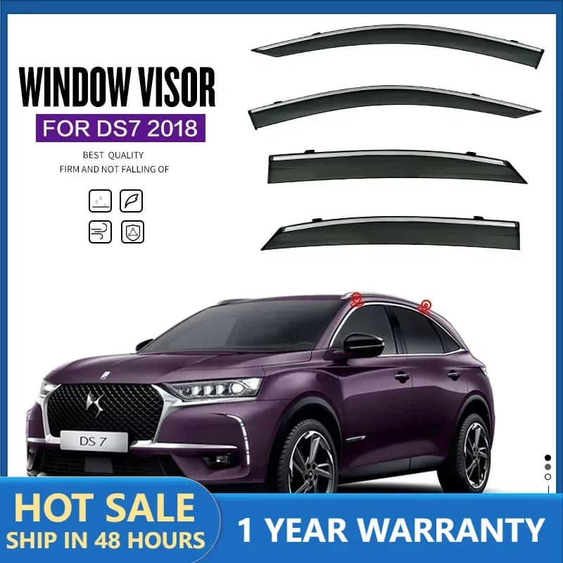 Pare-soleil de fenêtre de voiture pour CITROEN DS7 Crossback 2018 +