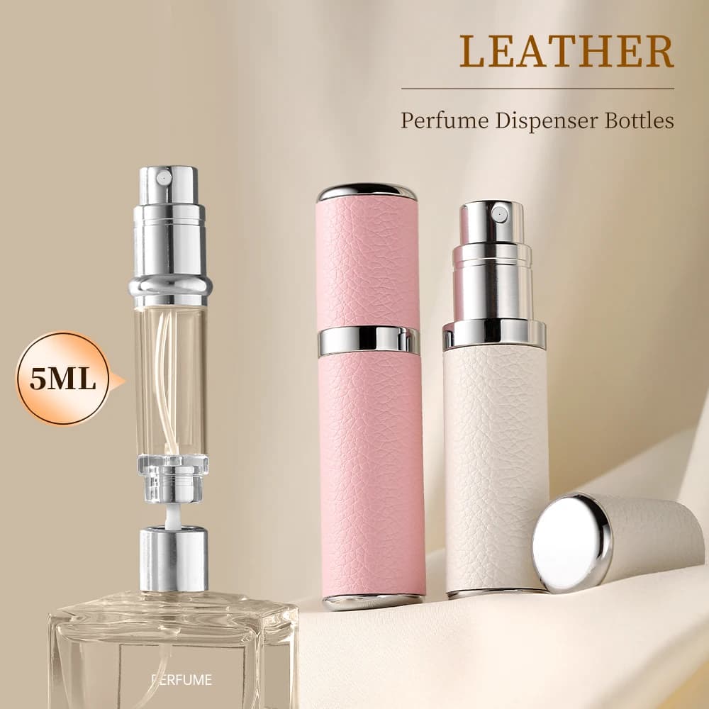 LouischanzL 5ml bouteille de recharge de parfum Portable Mini pompe de parfum de pulvérisation rechargeable conteneurs cosmétiques vides atomiseur outil de voyage