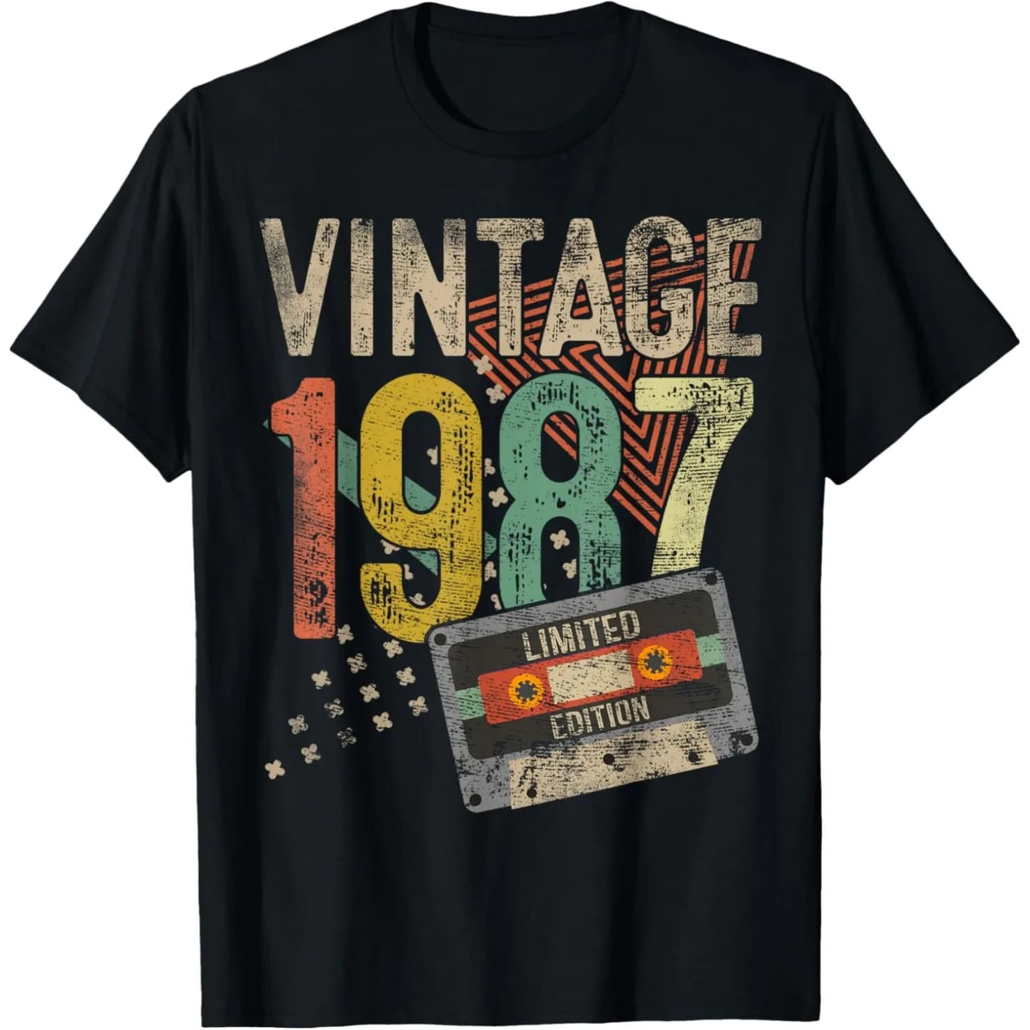 Vintage 1987 38e anniversaire cadeaux hommes femmes 38 ans t-shirts Humor Streetwear t-shirt à manches courtes unisexe vêtements amples