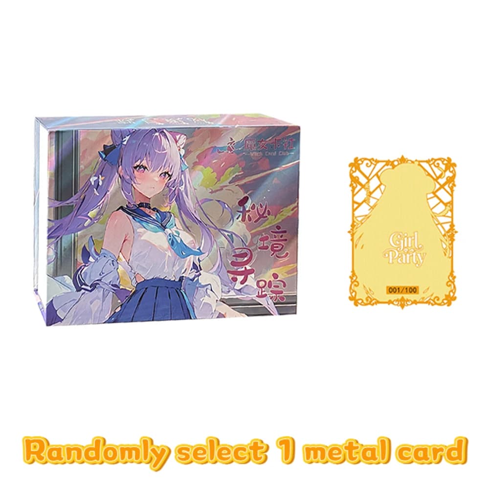 Witch Card Club Secret Realm 2 Goddess Story Carte Waifu Anime Jeux Fête des Filles Maillot de Bain Bikini Fête Booster Box Jouet Cadeau