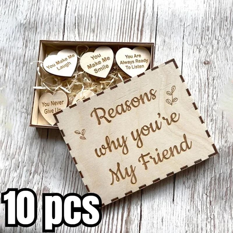 «GavWhy You Are My Friend» Copeaux de bois décoratifs