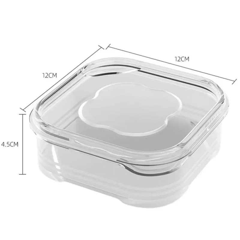 Boîte de rangement pour aliments frais avec couvercle, boîte de rangement pour réfrigérateur, viande, légumes, récipient scellé, gingembre, ail, boîtes sous-emballées, fournitures de cuisine