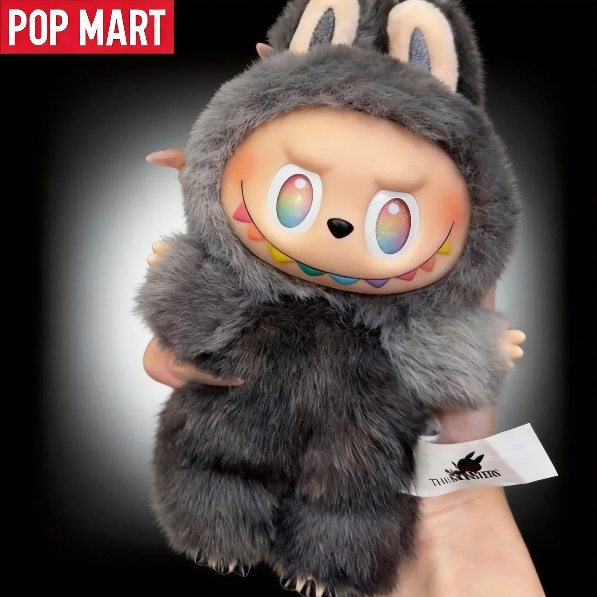Peluche Labubu 3.0 Big into Energy authentique - Jouet de collection souple Pop Mart Officiel Blind Box Décoration d'intérieur