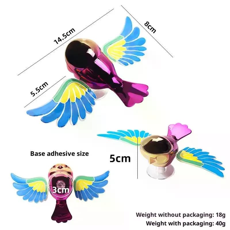 Jouet d'oiseau suspendu interactif, compagnon de voiture électrique à la mode, cadeau d'anniversaire pour enfants, accessoire de décoration de véhicule pour garçons et filles