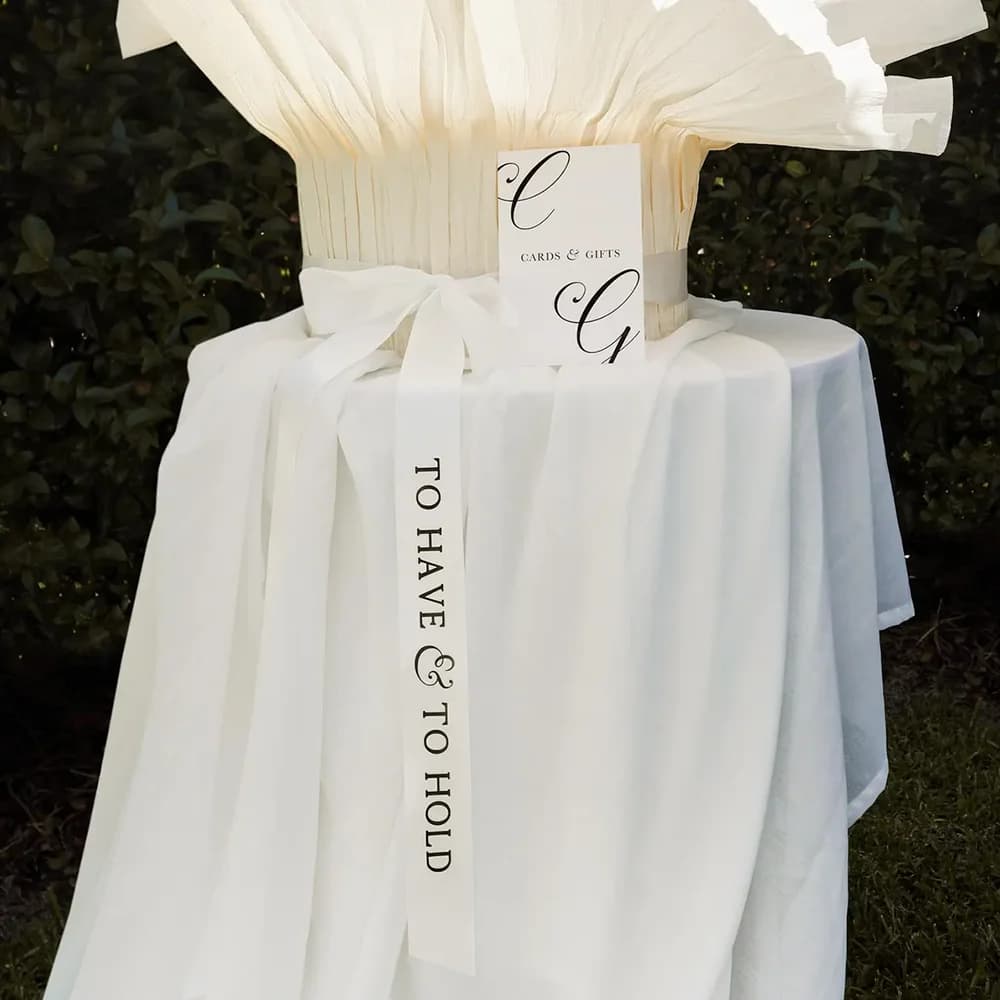 Bande de ruban pour avoir et tenir, souhaitant bien, boîte-cadeau de mariage, ruban décoratif, cadeaux de réception nuptiale, accessoires rituels