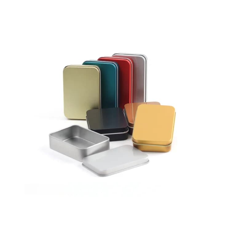 Mini boîte de rangement en fer, petite boîte métallique pour bijoux, clés, pièces de monnaie, boîte à bonbons de mariage, boîte à tabac, petite boîte en fer