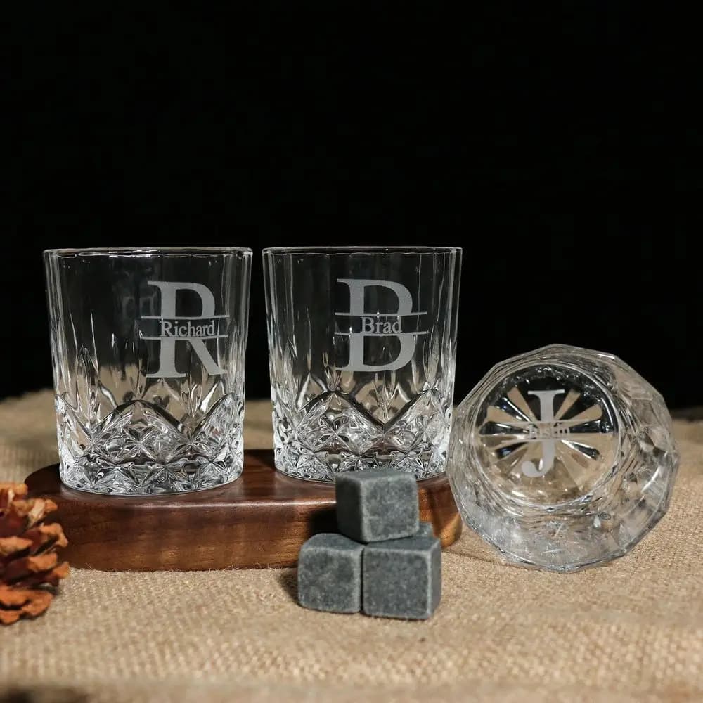 Verre à whisky personnalisé pour garçons d'honneur, 11oz/300ml, cadeau pour meilleur homme, verres à Shot de mariage, lunettes de Bar, cadeau de fête des pères, idéal pour lui