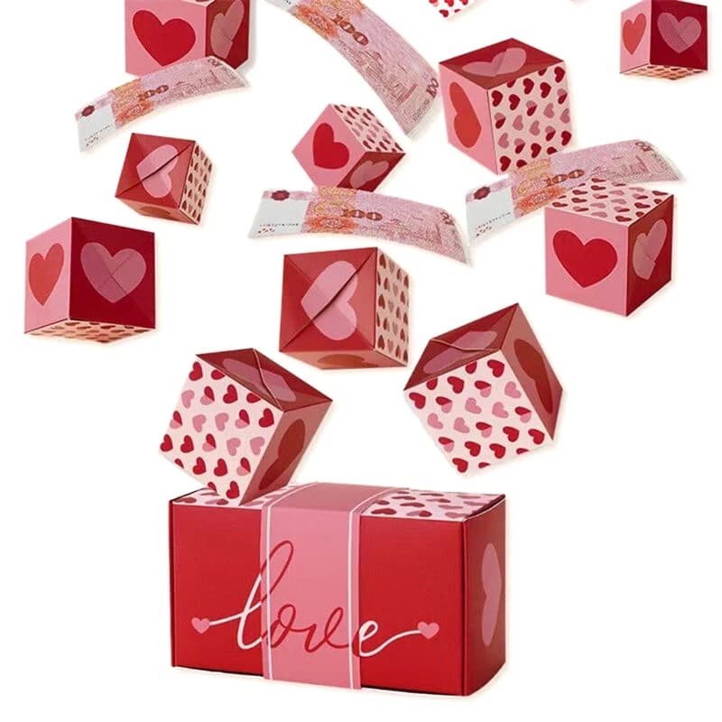 Surprise VPN Vive Gift Box avec Confettis, Creative Bounce Box, Pop-Up Money Box, 10 PCs, 12 PCs, 16 PCs, 18 PCs, 20PCs
