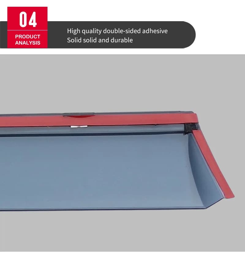 Pour CHEVROLET Tornado Van 2019 + fenêtre de voiture visière auvent abri pare-brise fenêtre latérale pluie pare-soleil accessoires style de voiture