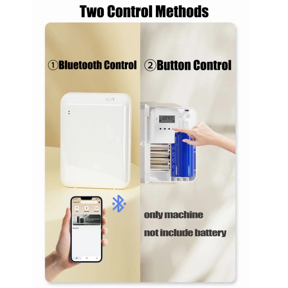 Diffuseur de parfum électrique, odeur pour la maison, diffuseur de parfum sans eau, contrôle Bluetooth, couverture, désodorisant 300m3