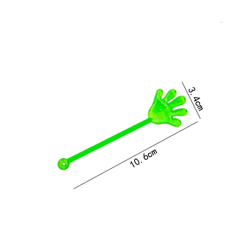 5-20 Pièces Jouets Mains Collantes Amusantes à Paillettes, Jouets Palme Élastiques Collantes et Moelleuses, Cadeau Nouveauté, Fournitures pour Fêtes et Cadeaux d'Invités