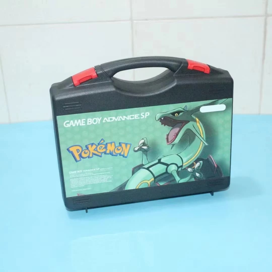 Boîte de rangement Charizard Gengar Split Sky Seat, emballage exquis haut de gamme, boîte-cadeau pour GBA SP