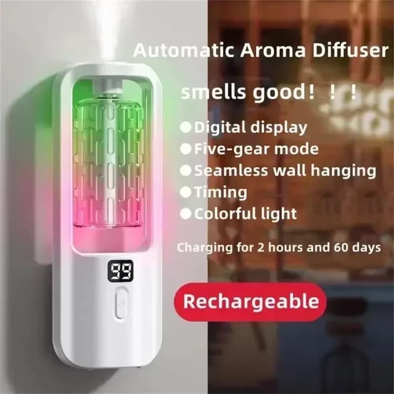 Diffuseur d'arômes pour huiles essentielles, humidificateur d'aromathérapie, désodorisant pour hôtel, chambre à coucher, toilettes, salle de bain