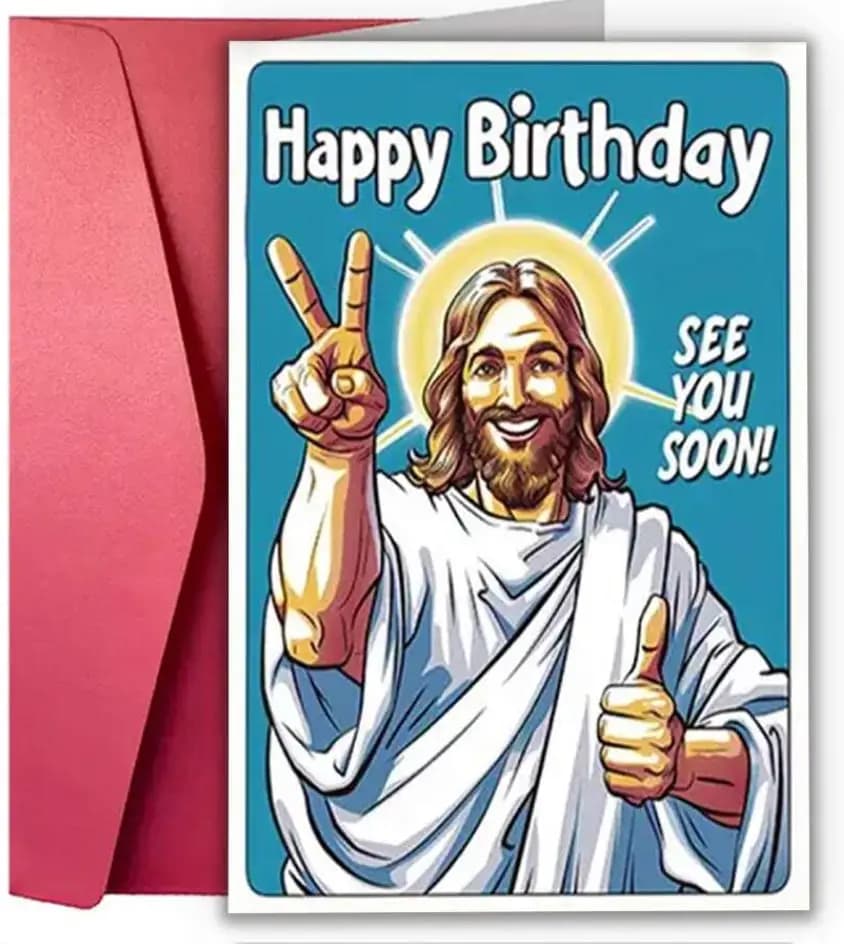 1 carte d'anniversaire créative et amusante, cadeau créatif parfait adapté aux fêtes, Noël, les vacances, etc., pour les amis, les collègues