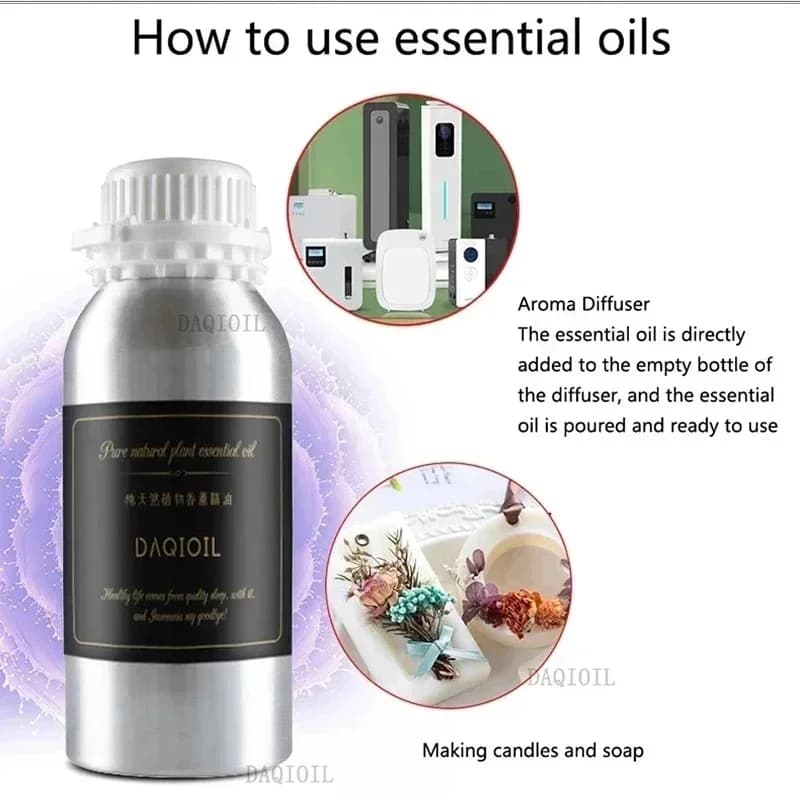 Diffuseur d'arôme 1000ML, diffuseur d'huiles essentielles, arôme pour désodorisant de voiture, fabrication de bougies de savon, fabrication d'huile aromatique
