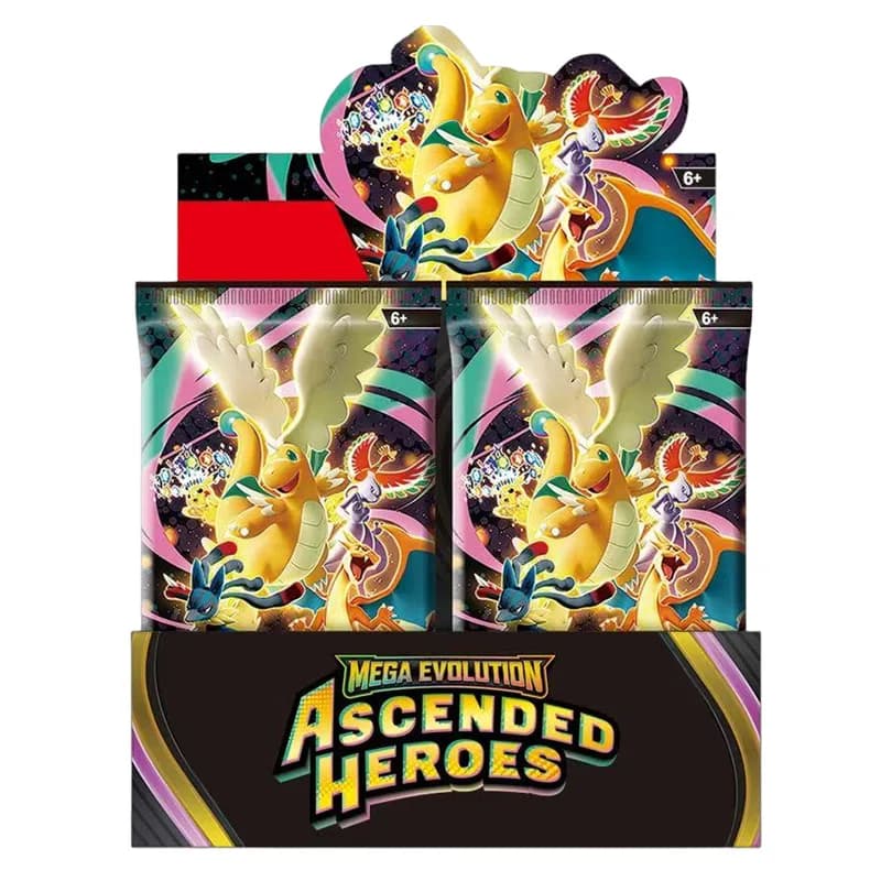 360 cartes Pokémon MEGA EVOLUTION Ascended Heroes, boîte d'entraînement Elite scellée
