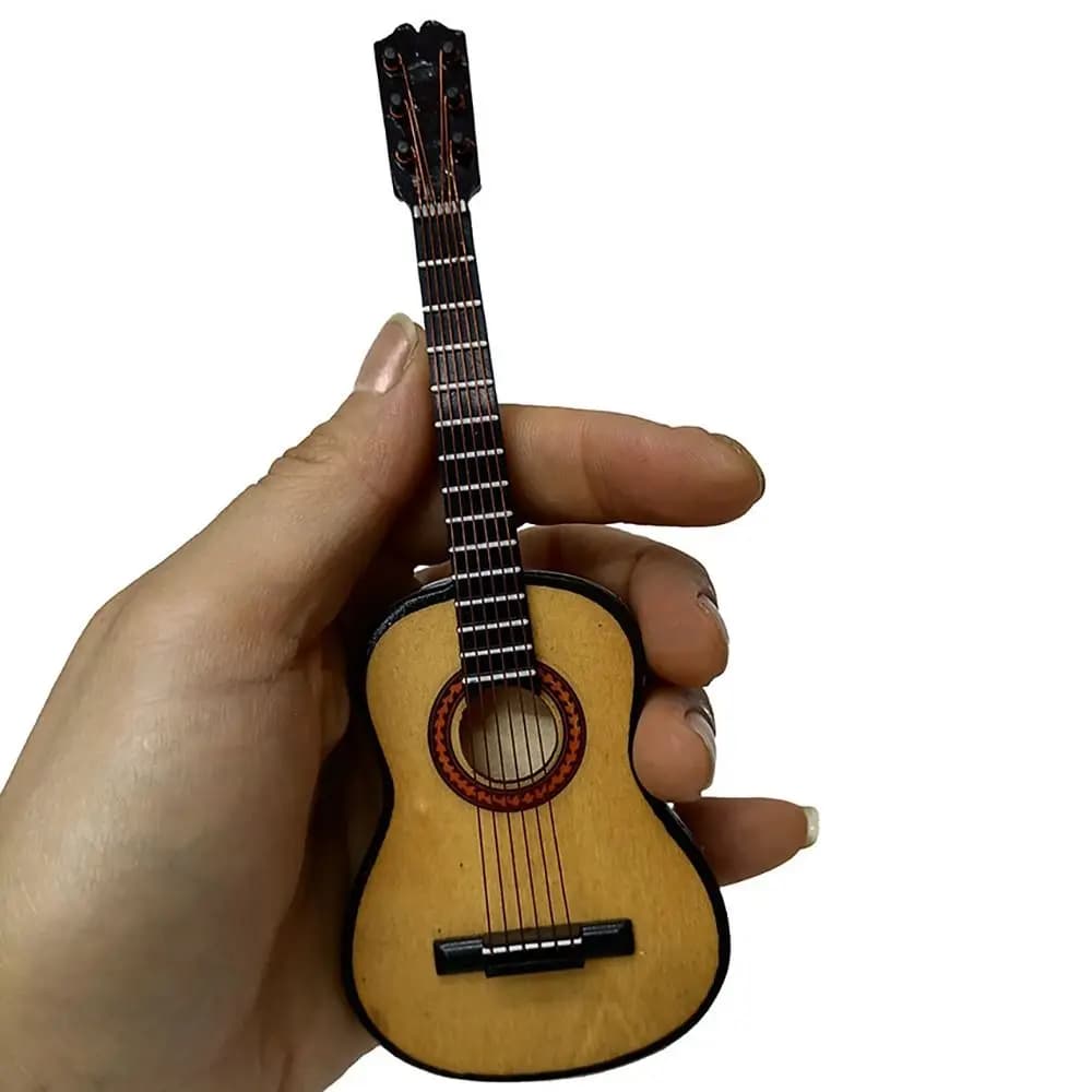 Mini ornements électriques en bois, collection de cadeaux, modèle d'instruments de musique exquis, décoratif, l'inventaire