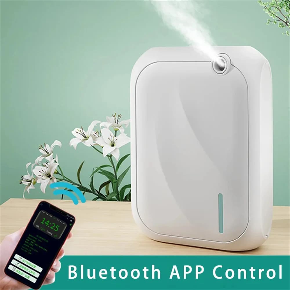 Diffuseur d'arôme mural pour Machine à parfum d'hôtel, couverture 200m3, diffuseur d'huile essentielle pour parfum domestique, contrôle par application Bluetooth