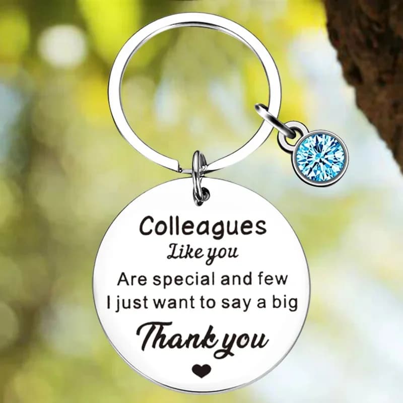Porte-clé avec pendentif, cadeau de remerciement, cadeau de sortie