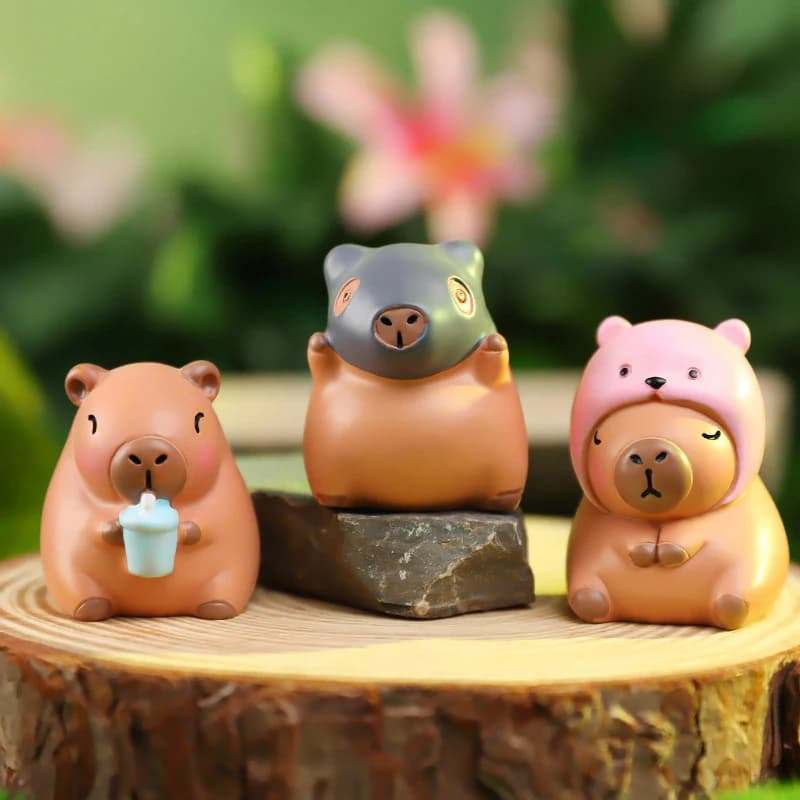 Boîte aveugle de Capybara de dessin animé