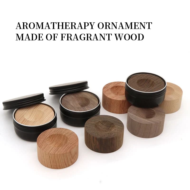 Diffuseur d'arômes en bois massif naturel – adapté aux accessoires de parfum durables dans les maisons, les salles de bains, les salons, etc.