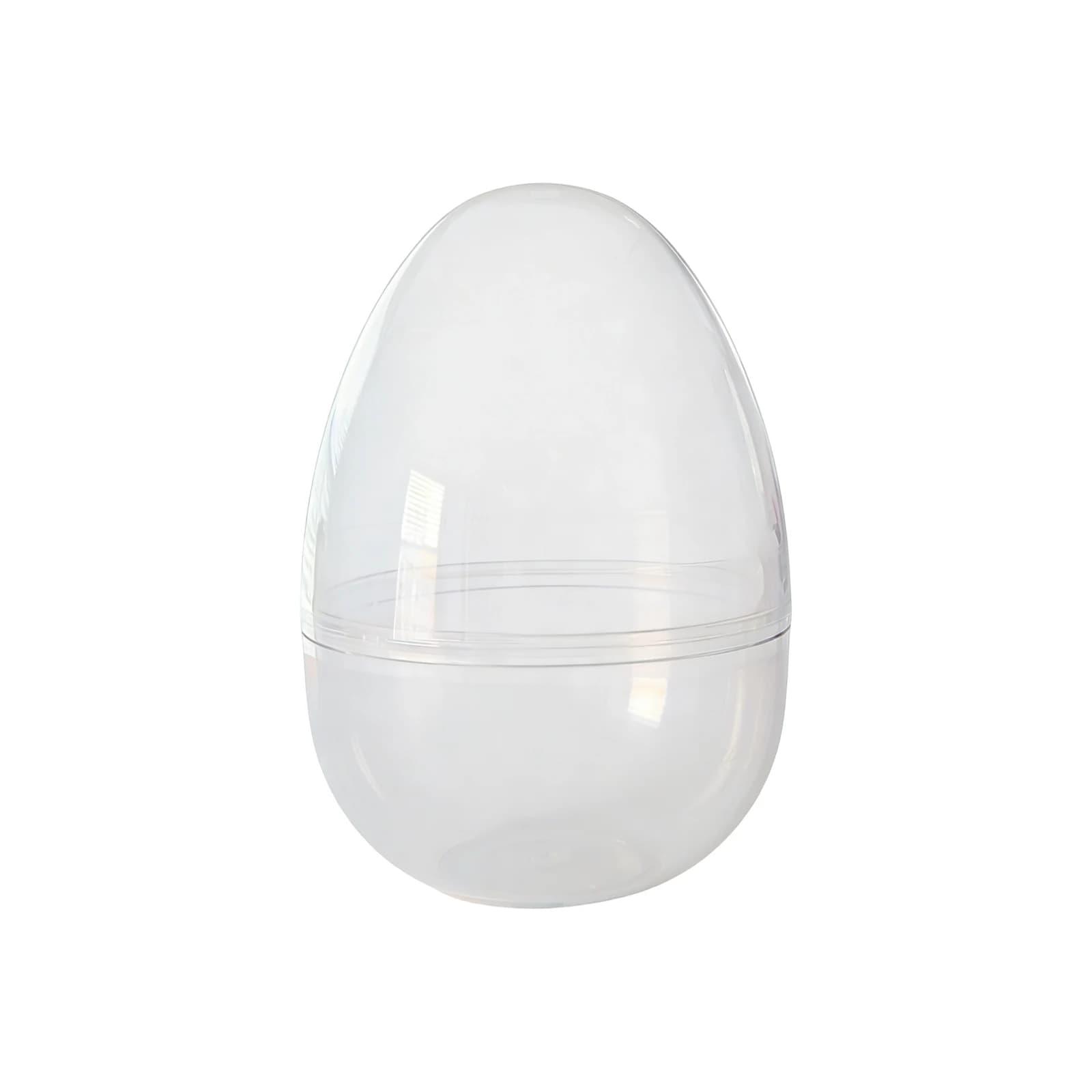 Boîte de rangement en plastique en forme d'œuf de Pâques, empilable, pour bonbons, petit organisateur de jouets, support pour loisirs créatifs, boîte de décoration de vacances