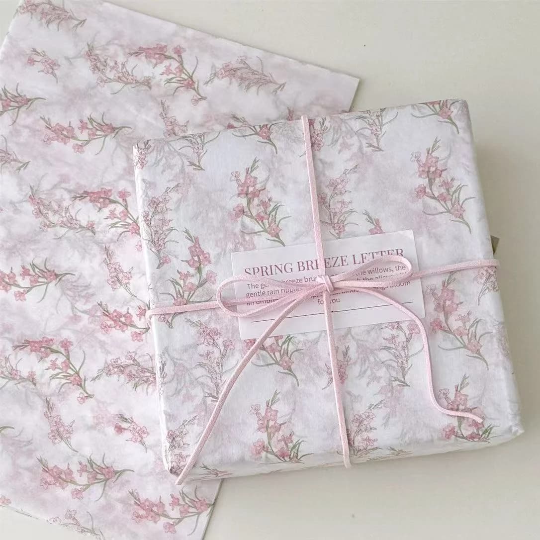 Feuilles d'emballage cadeau en papier de soie à nœud papillon de haute qualité, papier d'art décoratif pliable pour anniversaire, artisanat de bricolage
