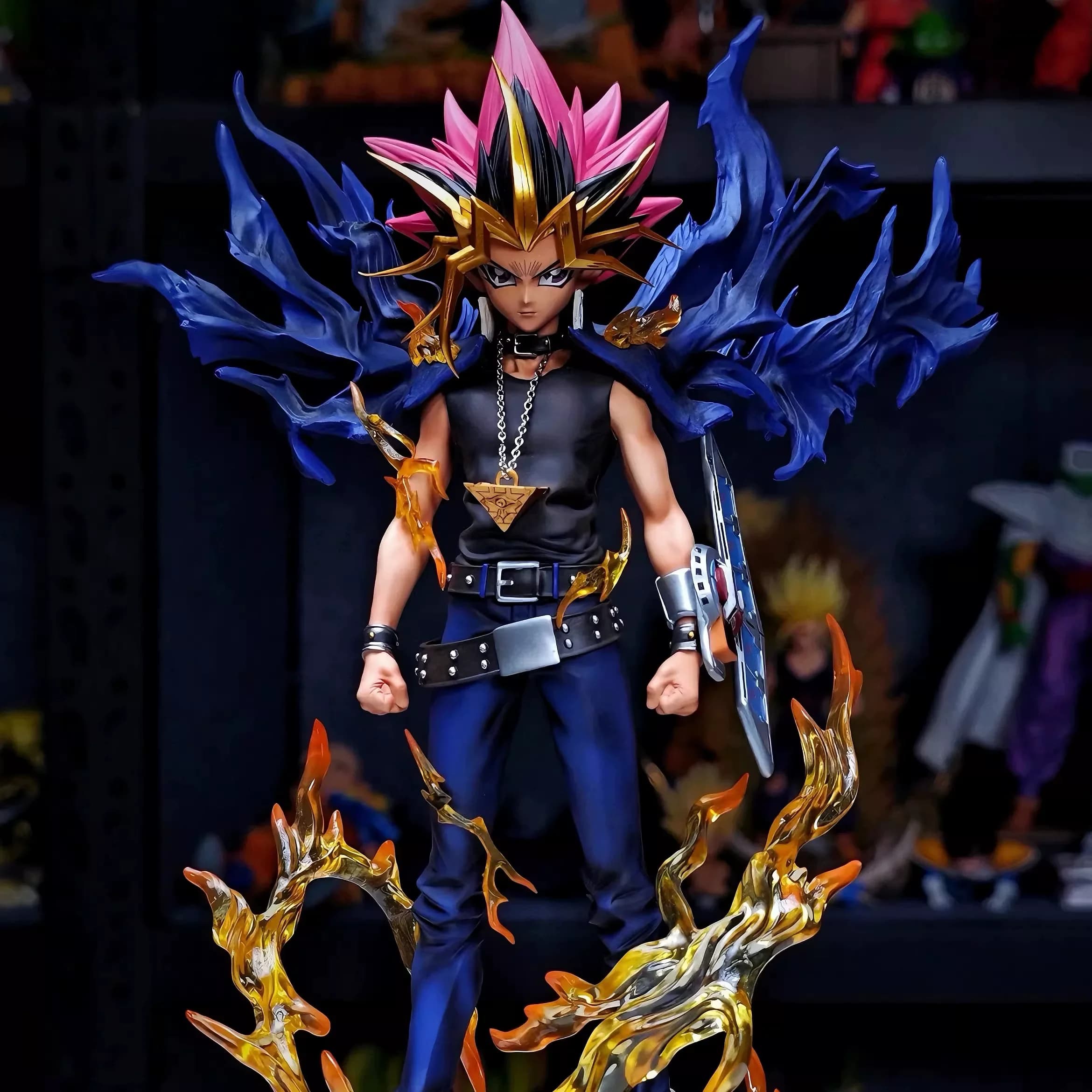 Figurine GK Yu-Gi-Oh Yugi Édition Limitée, Modèle de Collection Tendance, Décoration d'Intérieur, Ornement de Présentation, Cadeau d'Anniversaire ou de Fête pour les Fans d'Anime