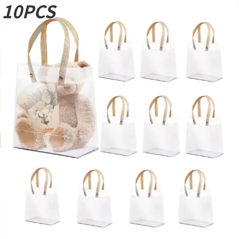 Sac cadeau de vacances écologique, fourre-tout conviviale ré, sac à bonbons, anniversaire, compagnon, 10 pièces