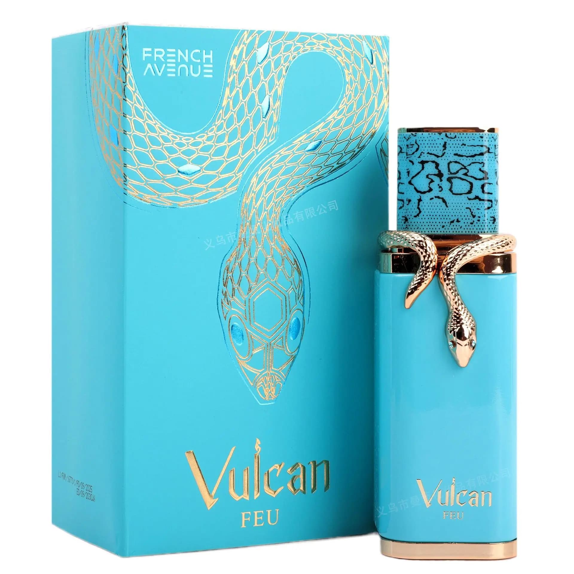 Parfum Vulcan Feu 100ml, fragrance arabe neutre longue durée pour hommes et femmes, best-seller au Moyen-Orient, Dubaï, transfrontalier