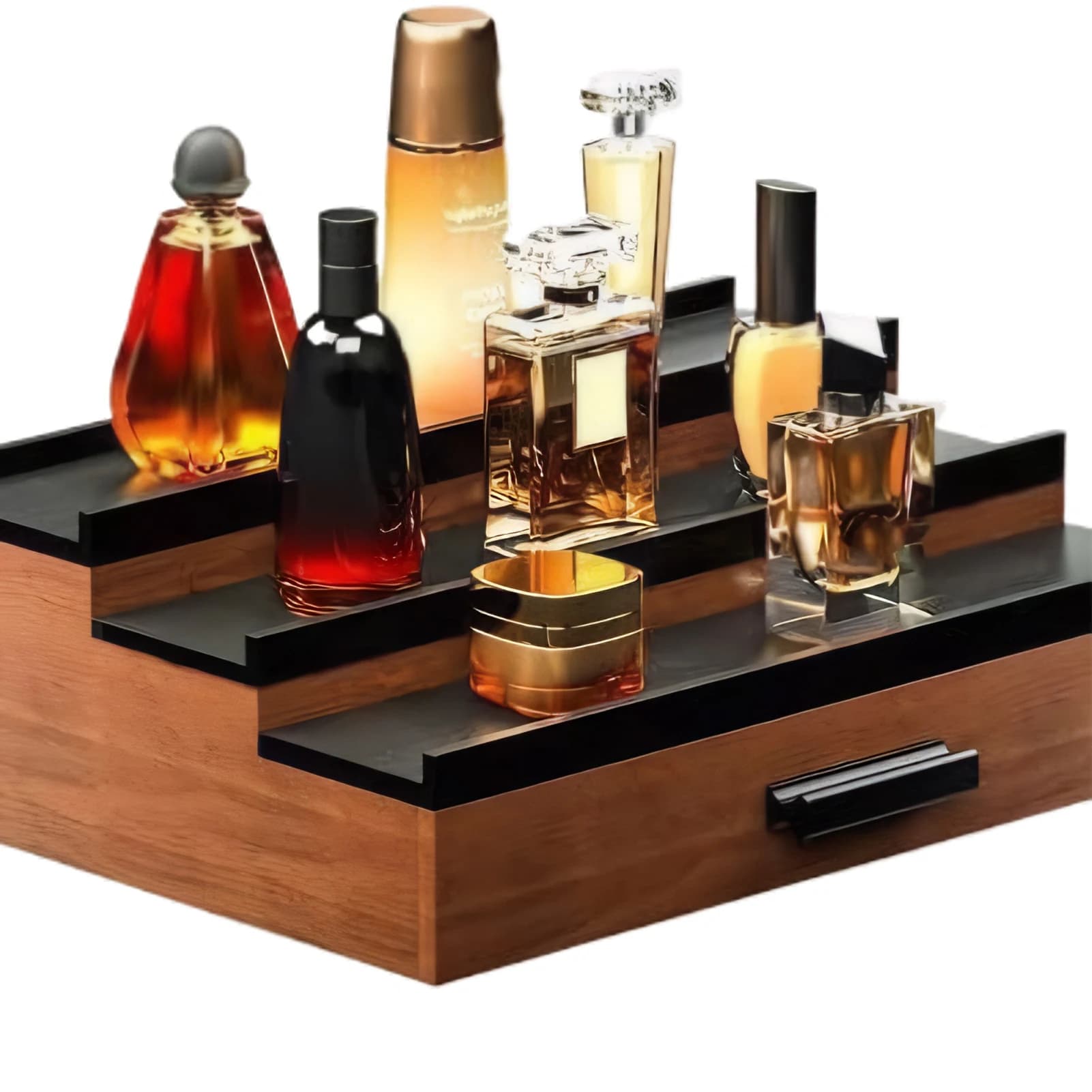 Nouveau support d'étagère de organisateur de parfum Portable