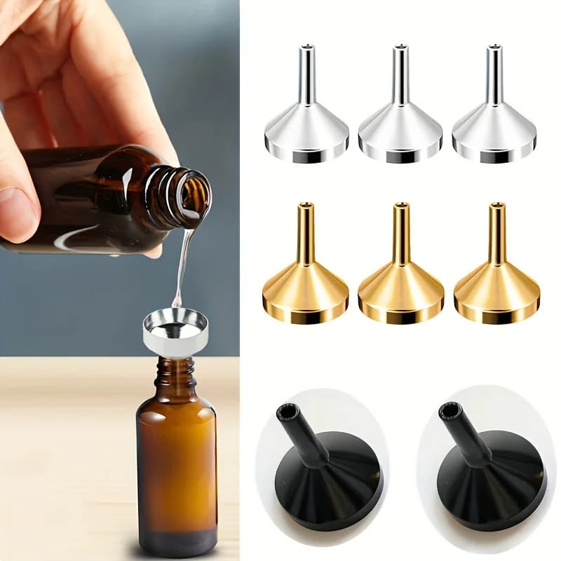 Entonnoir de bouteille de parfum rechargeable