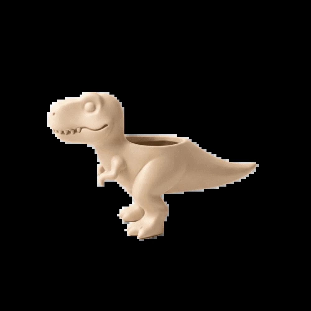 Mini porte-objets imprimé en 3D, pot de fleurs dinosaure, décorations amusantes, jardinière de bureau, mini pot de plantes pour la maison