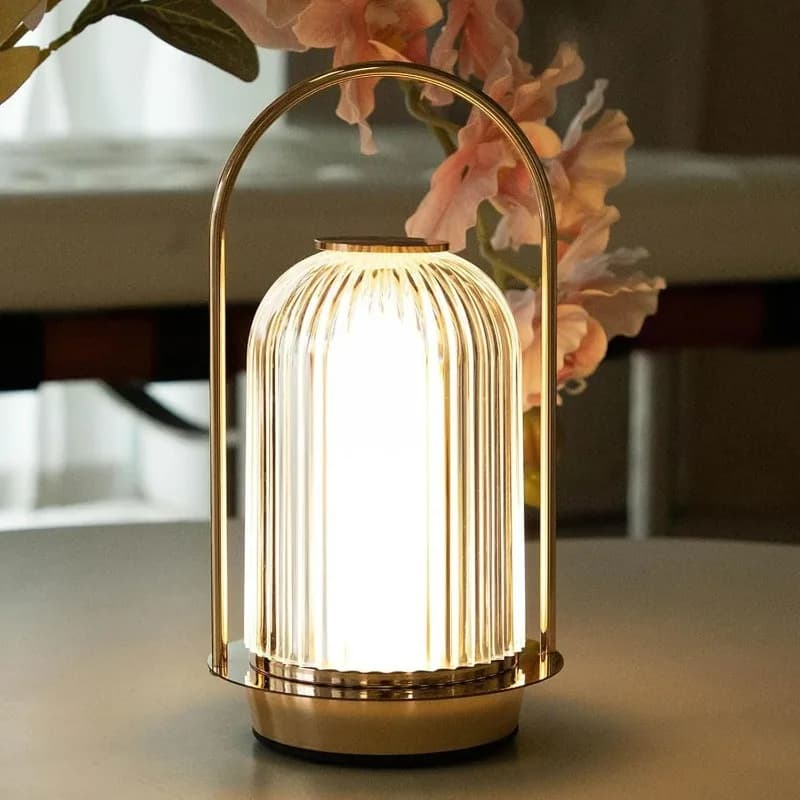 Lampe de Table sans fil LED Rechargeable veilleuse avec 3 couleurs gradation continue éclairage ambiant lampe de chevet pour chambre