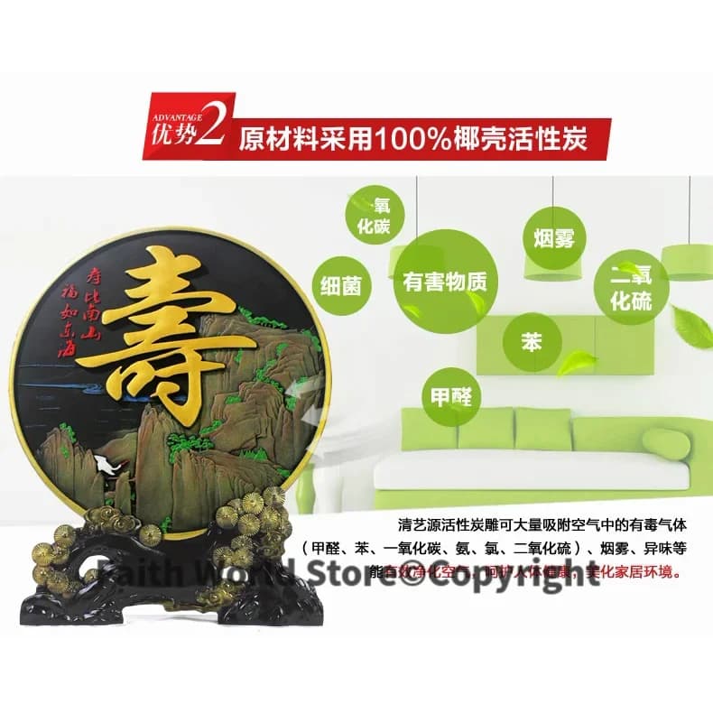 Statue d'art pour la salle de bain, meilleurs grands-parents, vieil homme, mascotte efficace, bénédiction de la longévité en Asie, cadeau d'anniversaire