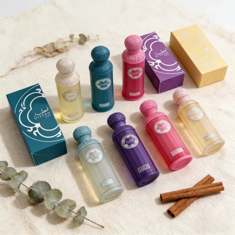 Gissah Akoya 200ML Eau de Parfum - Parfum Floral Fruité Boisé Citrique - Le Parfum Koweïtien Unique