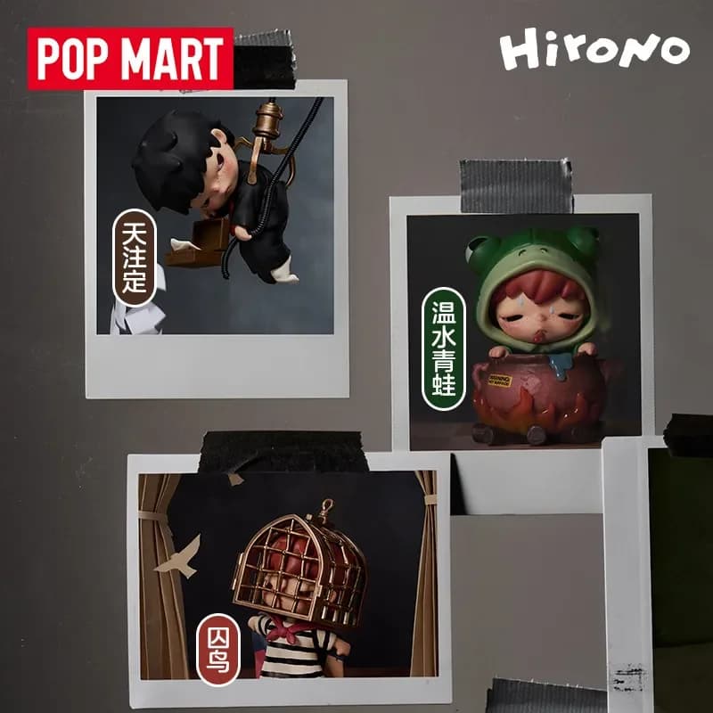 POPMART Hirono TAMED WILDGRASS Series Blind Box Toys Mystery Box Guess Bag Cute Doll Anime Action Figure Birthday Gift