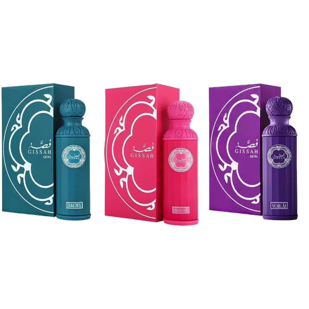 Gissah Akoya 200ML Eau de Parfum - Parfum Floral Fruité Boisé Citrique - Le Parfum Koweïtien Unique