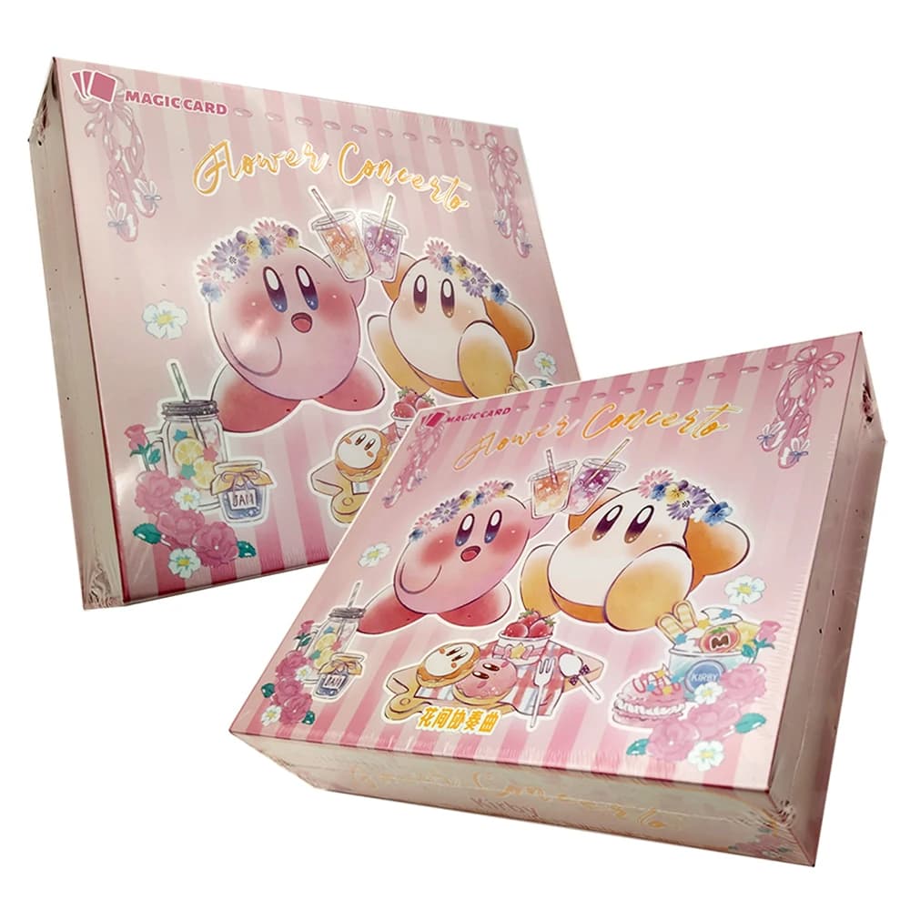 Carte de collection Kirby édition limitée motif étoile mignonne, carte de dessin animé, cadeau pour garçons et filles, objet de collection pour festivals, jouets familiaux