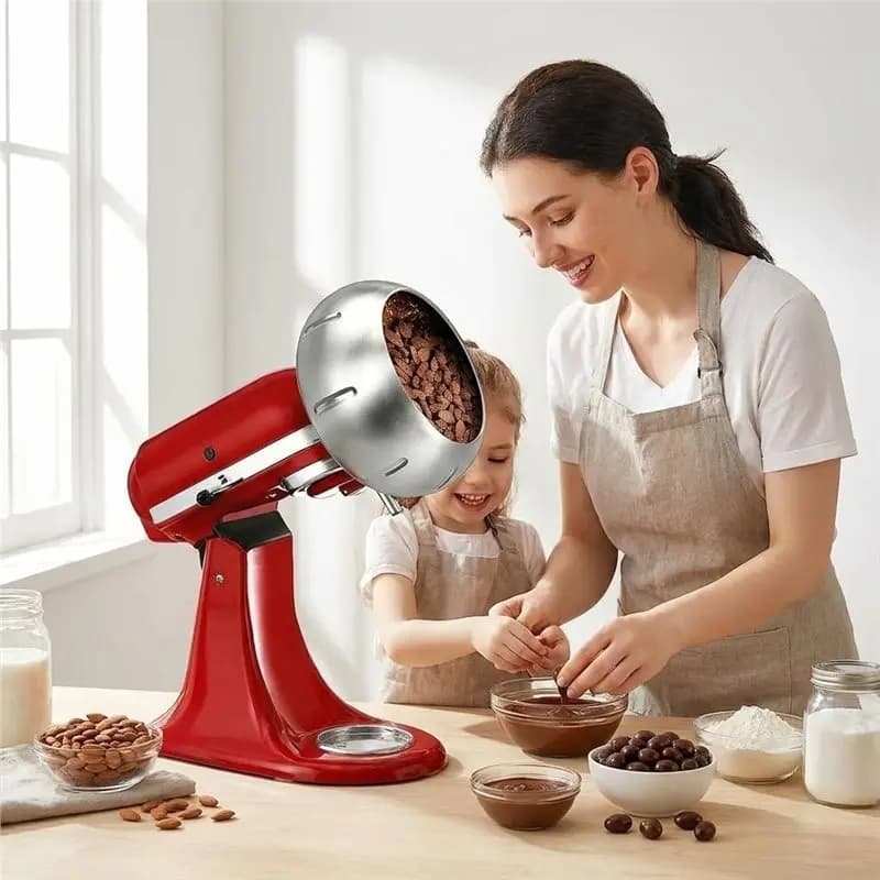 Accessoire de revêtement en chocolat B90B-Candy pour batteur sur socle Kitchenaid