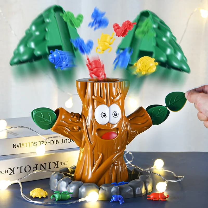 Jeu de société Insect Escape Tree, défi multijoueur, jeux de société interactifs, jouets pour réduire le stress, jeux de table, cadeaux d'anniversaire pour enfants