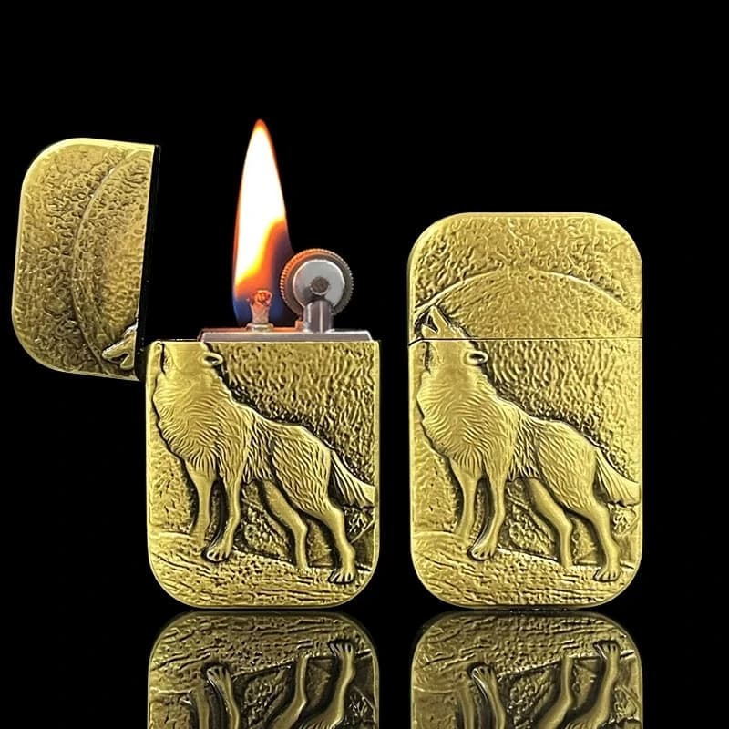 Briquet à meule personnalisé, briquet torche classique en métal coupe-vent, cadeau pour homme, accessoires pour cigarettes, allume-cigares