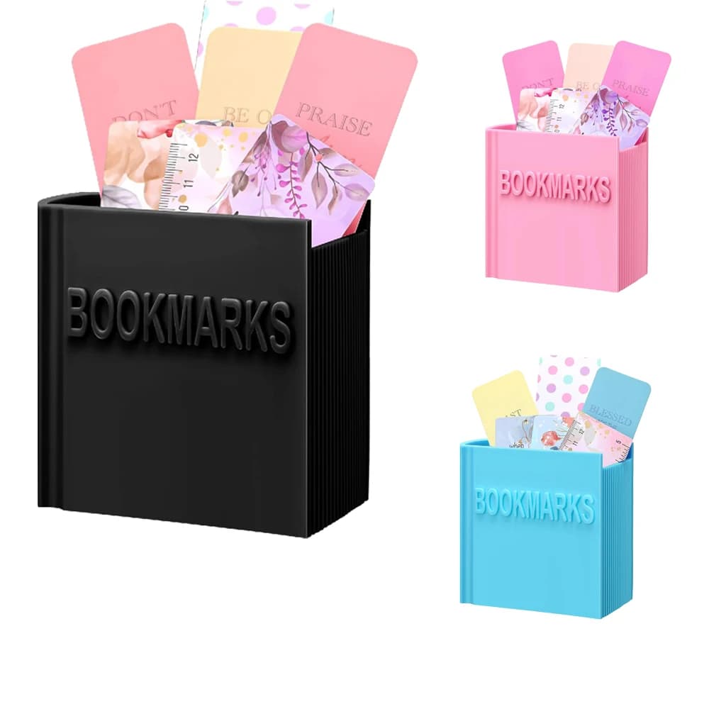 Porte-marque-pages imprimé en 3D |   Cadeau pour les Amateurs de Livres et les Enseignants