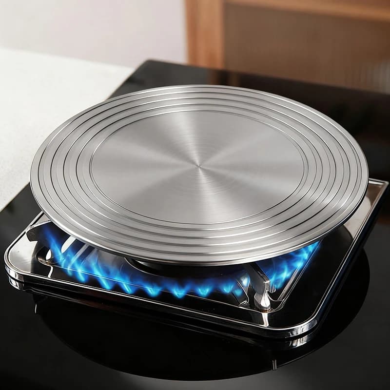 Plaque diffuseur de chaleur en aluminium pour cuisinière, plaque de guidage thermique de cuisine, pièces de cuisson pour cuisinière à gaz, transfert de chaleur