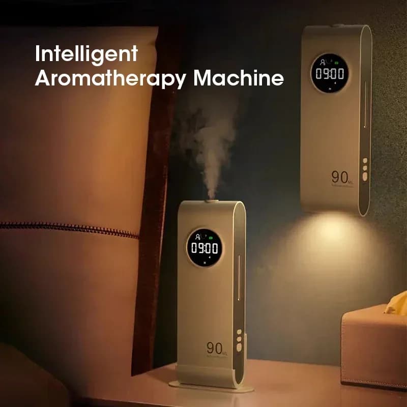 Diffuseur d'huiles essentielles suspendu sans fil, désodorisant avec veilleuse pour la maison, salle de bain, salon, toilettes, aromathérapie